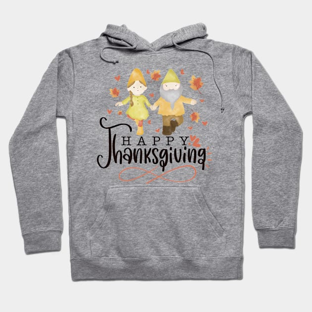 Happy Thanksgiving Hoodie by Zombie Girls Design